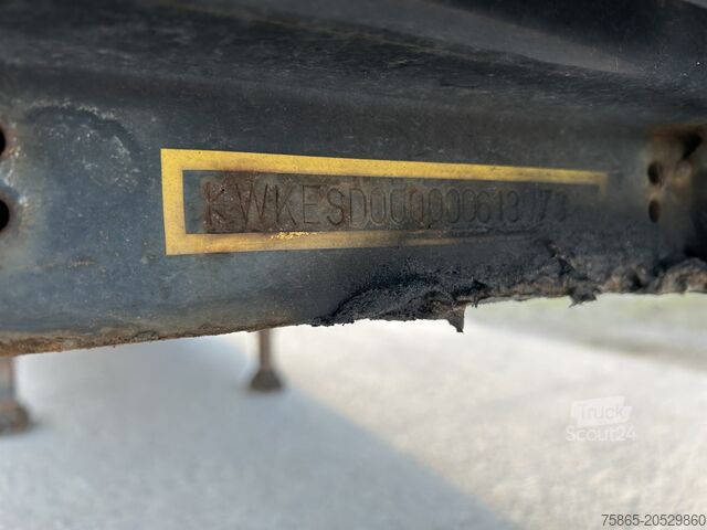 Curtain sided Krone Profi Liner / Mega / Curtainside / BPW Drum / N...