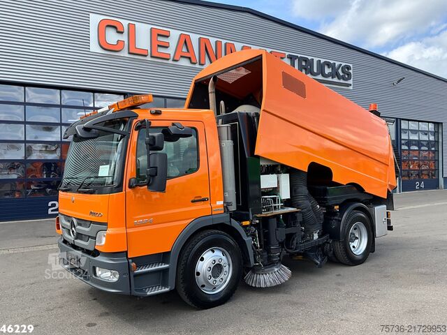 Spazzatrice stradale Mercedes-Benz Atego Faun VIAJET 6 R/L HS Just 96.074 km!