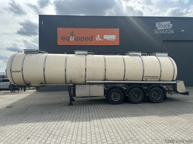 Lebensmitteltanker Feldbinder LEBENSMITTEL / LEVENSMIDDELEN / FOOD / 33.500L ...