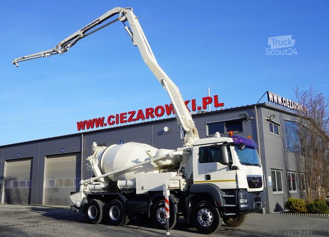 Mischpumpe MAN TGS 32.400 8x4 Concrete Mixer Pump truck