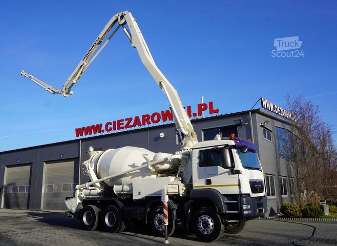Mischpumpe MAN TGS 32.400 8x4 Concrete Mixer Pump truck