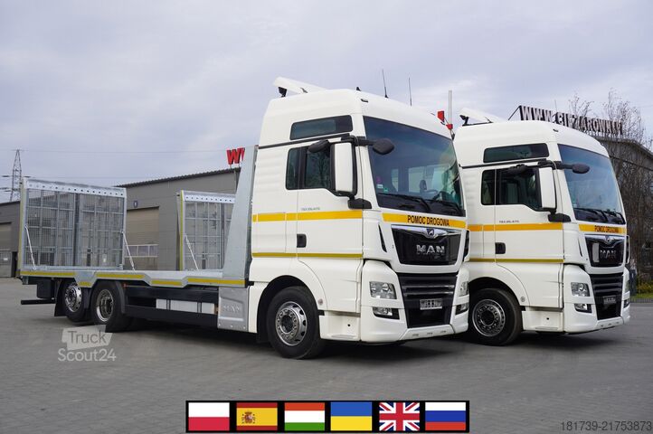 Vinçli kamyon / 2 adet MAN TGX 26.470 tow truck / NEW galvanized