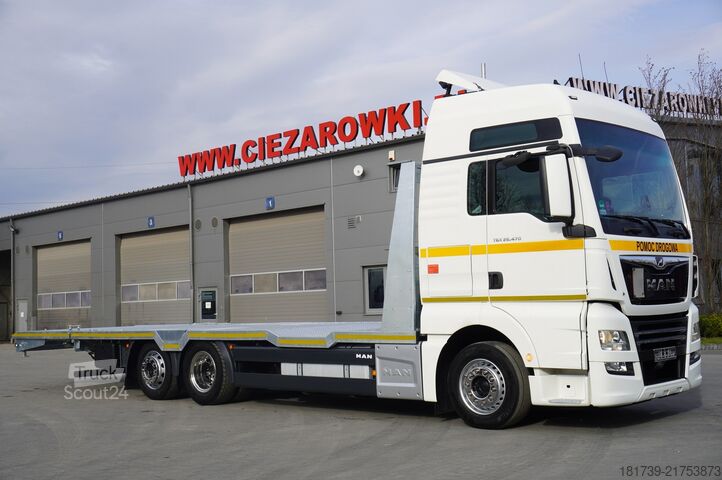 Vinçli kamyon / 2 adet MAN TGX 26.470 tow truck / NEW galvanized