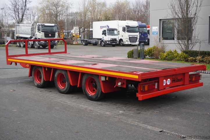 Platform römorku Wilson CTAA3 Flatbed trailer