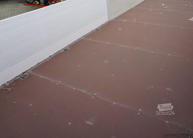 Inşaat römorku Krone construction trailer / Flatbed 18 pallet