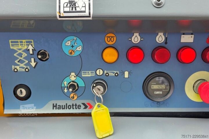 رفع المقص Haulotte COMPACT 10DX Diesel, 4x4 Drive, 10.2m Working Heig