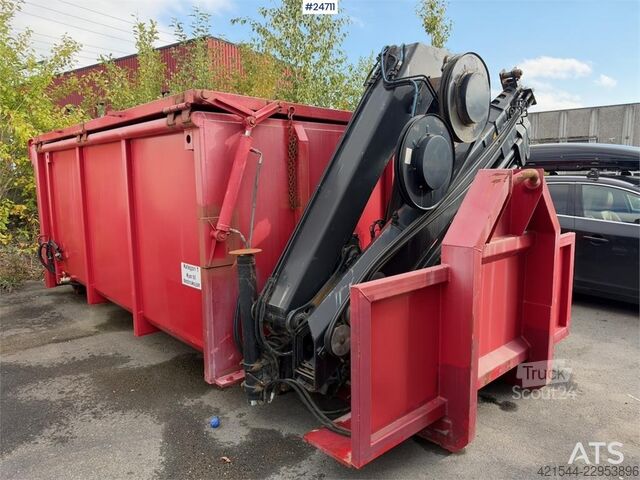 Vinçli kasalı platform / Hiab 099 E-3  Kranflak m/ Hiab 099 E-3