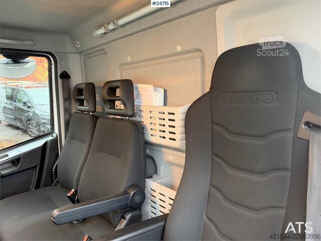 Matkalaukku Iveco 75E-210 4x2 Box Truck with Tail Lift – 136,000 km!