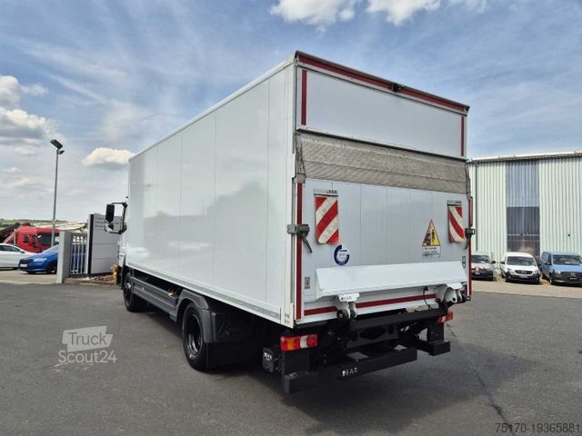 Box truck MERCEDES-BENZ Atego 1524 L LBW 1.500kg Standheizung Klima