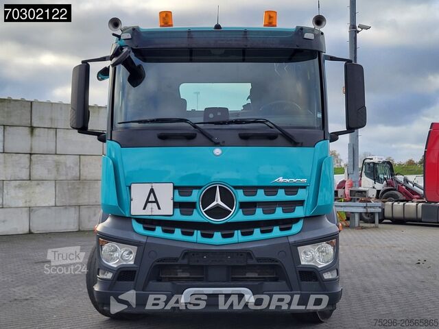 Sistema de brazo de pórtico Mercedes Arocs 1846 4X2 13 tons Meiller skiploader Big-A...