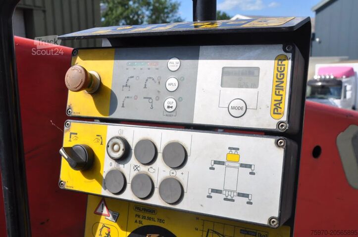 Plataforma de carga DAF CF 8X2 PALFINGER PK 20.501 + GS MEPPEL -COMPLEE...