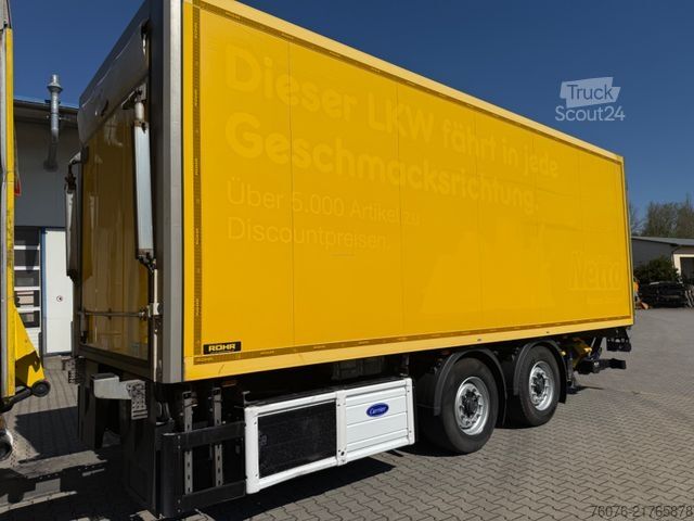 Jäähdytysrekka MERCEDES-BENZ 2540 LL 6x2/4 Kühlkoffer 8.2m LBW 2,5t  Carrier