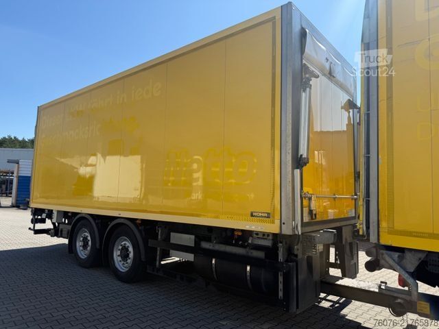 Jäähdytysrekka MERCEDES-BENZ 2540 LL 6x2/4 Kühlkoffer 8.2m LBW 2,5t  Carrier