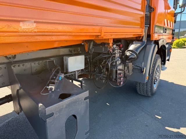 Üç taraflı damperli kamyon MERCEDES-BENZ Actros 1831 4x4 Meiller Kipper + Kupplung,