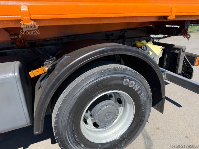 Üç taraflı damperli kamyon MERCEDES-BENZ Actros 1831 4x4 Meiller Kipper + Kupplung,