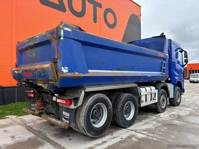 Ribaltabile Volvo FH 540 8x4 RETARDER / TANDEM AXLE LIFT / BOX L=...