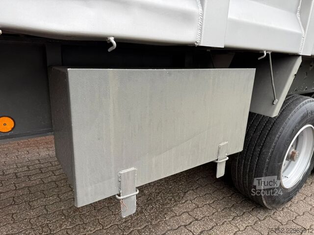 Damperli kamyon OVA 41m3 BPW Full Steel-Bladgeveerd Achterklep/Deuren