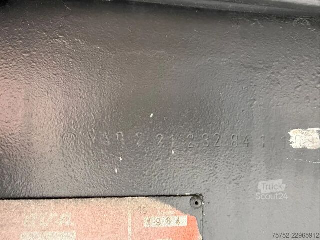 Damperli kamyon OVA 41m3 BPW Full Steel-Bladgeveerd Achterklep/Deuren