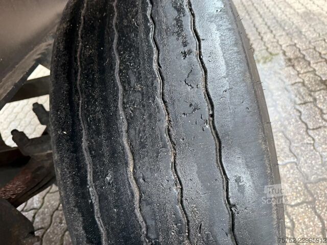 Damperli kamyon OVA 41m3 BPW Full Steel-Bladgeveerd Achterklep/Deuren