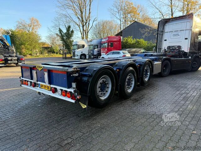 Konteinerių vežimas Broshuis 3UCC-39/45  2x20/30/40/45 FT Multi Liftas SAF S...