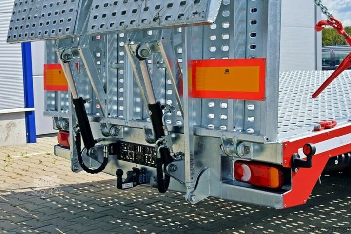 Tovornjak za prevoz avtomobilov DAF LF 210 FA G10 Maschinentransporter 620x245