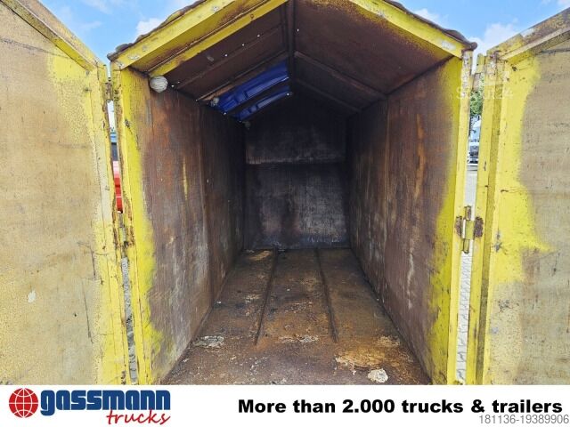 Krokcontainer  Absetzcontainer ca. 15m³ geschlossen mit Deckel