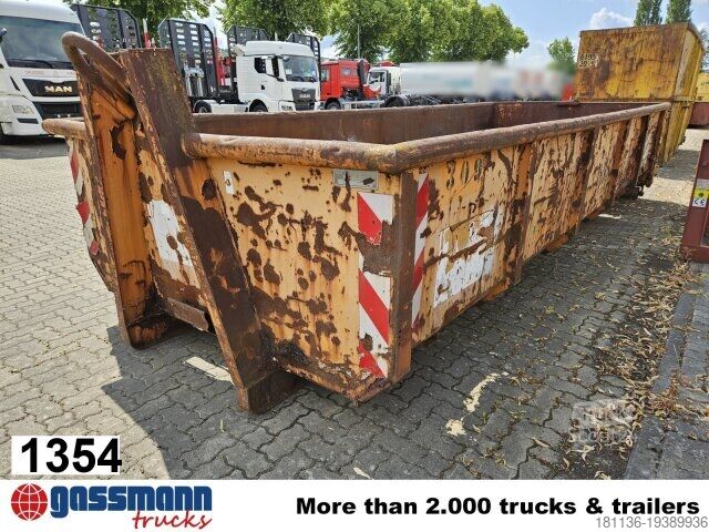 Roll-off konteyneri Abrollcontainer mit Flügeltür ca. 15m³