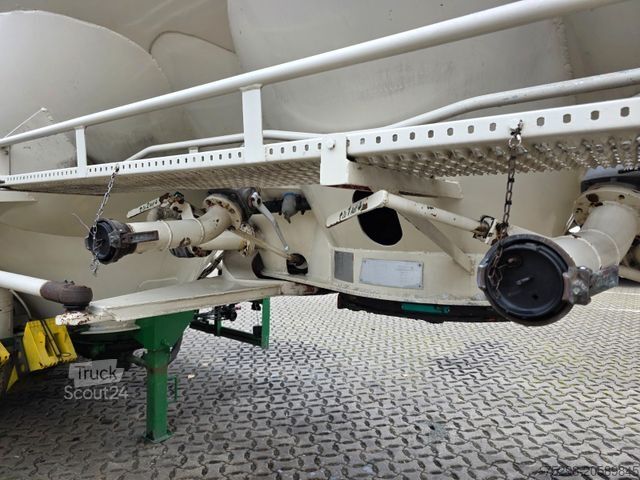 Semirimorchio silo Köhler BSCX31/51/A / 51.000 l / Lenkachse