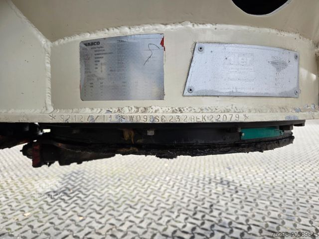 Silo yarı römork  Köhler BSCX31/51/A  / 51.000 l / Lenkachse