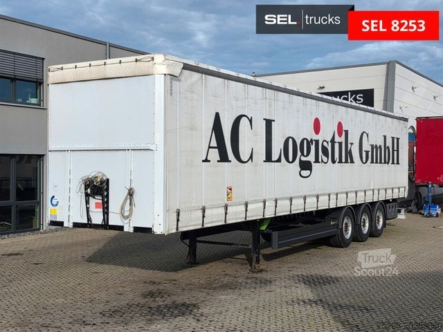 Atvērta puspiekabe ar tentu BERGER SAPL 24 / Coilmulde / 5.460 kg