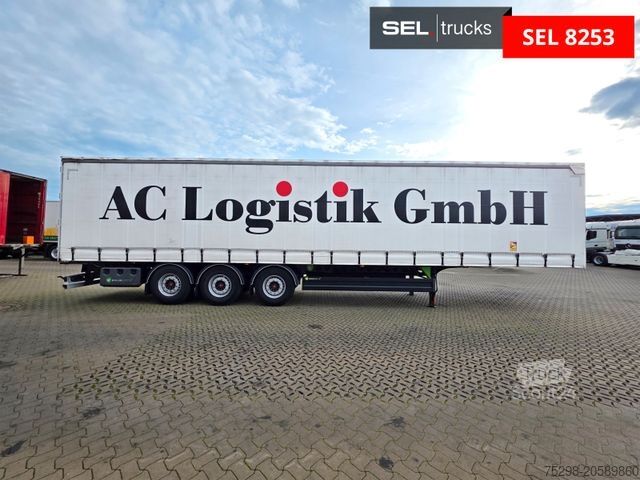 Atvērta puspiekabe ar tentu BERGER SAPL 24 / Coilmulde / 5.460 kg