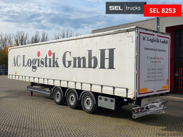 Atvērta puspiekabe ar tentu BERGER SAPL 24 / Coilmulde / 5.460 kg