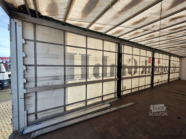 Atvērta puspiekabe ar tentu BERGER SAPL 24 / Coilmulde / 5.460 kg