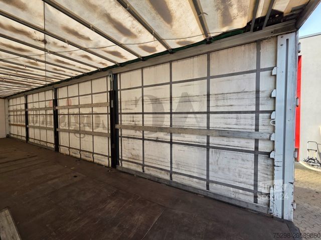 Отворено полуремарке с брезент BERGER SAPL 24 / Coilmulde / 5.460 kg