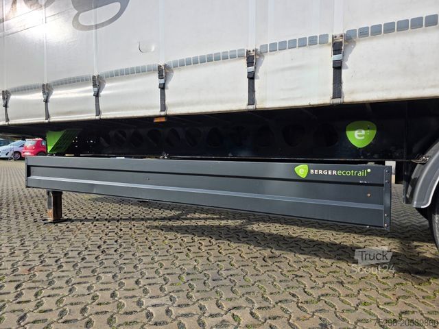Atvērta puspiekabe ar tentu BERGER SAPL 24 / Coilmulde / 5.460 kg