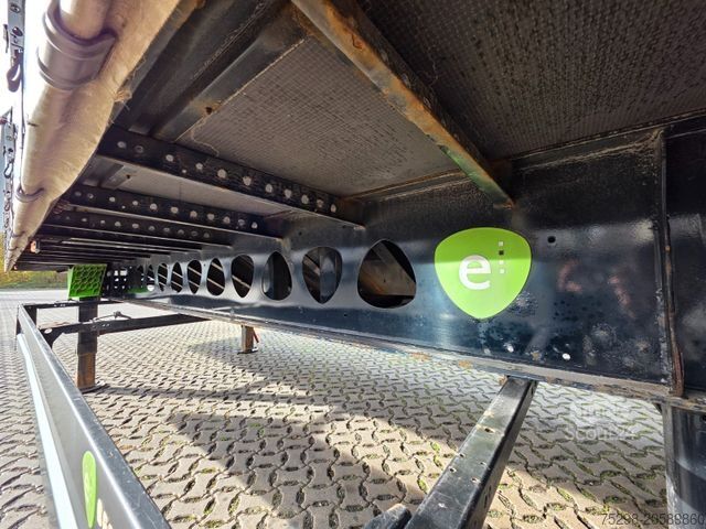 Atvērta puspiekabe ar tentu BERGER SAPL 24 / Coilmulde / 5.460 kg