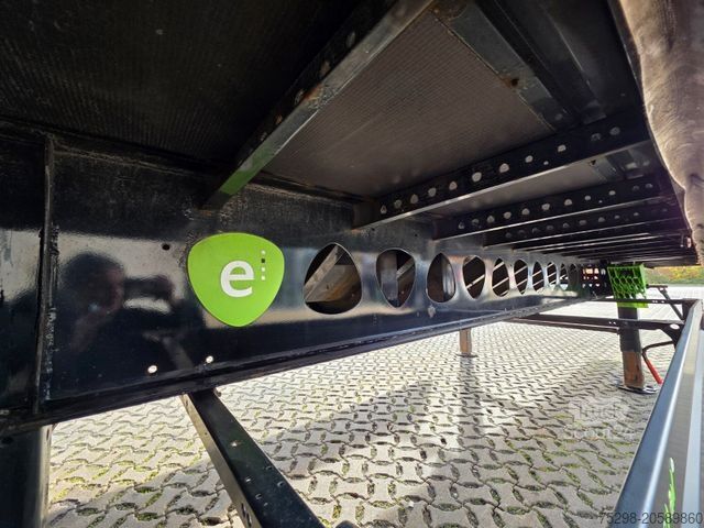 Atvērta puspiekabe ar tentu BERGER SAPL 24 / Coilmulde / 5.460 kg