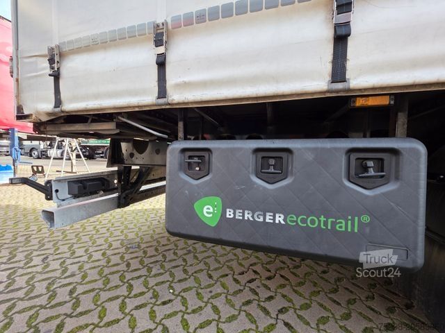 Atvērta puspiekabe ar tentu BERGER SAPL 24 / Coilmulde / 5.460 kg