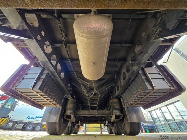 Atvērta puspiekabe ar tentu BERGER SAPL 24 / Coilmulde / 5.460 kg