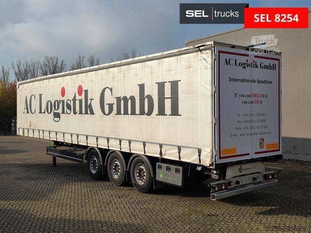 Atvērta puspiekabe ar tentu BERGER SAPL 24 / Coilmulde / 5.460 kg