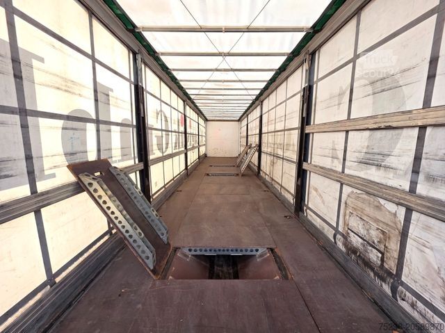 Atvērta puspiekabe ar tentu BERGER SAPL 24 / Coilmulde / 5.460 kg