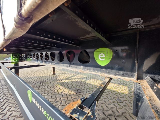 Відкритий напівпричіп з тентом BERGER SAPL 24 / Coilmulde / 5.460 kg