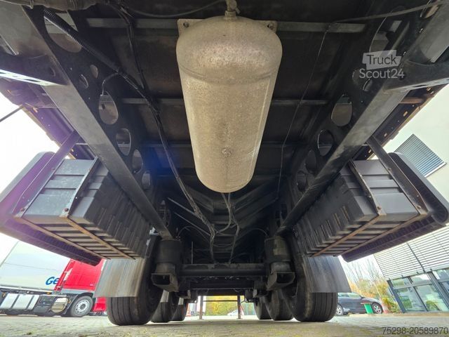 Atvērta puspiekabe ar tentu BERGER SAPL 24 / Coilmulde / 5.460 kg