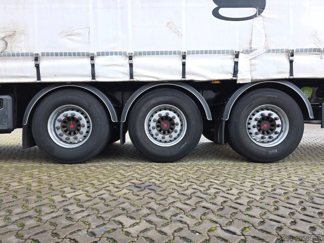 Atvērta puspiekabe ar tentu BERGER SAPL 24 / Coilmulde / 5.460 kg