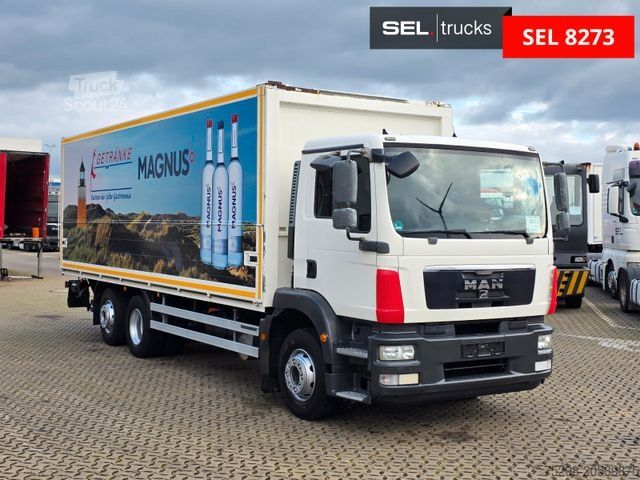 LKW mit Getränkeaufbau MAN TGM 22.290 6x2-4 LL / Ldbw / Rückfahrk. / Lenkac