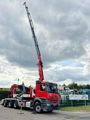 Mercedes-Benz AROCS 3643 8x4 21m! Γερανός FASSI F305 (7x) + Βαρούλκο 2T - *1388 ώρες* / *139.000 χλμ Mercedes-Benz AROCS 3643 8x4 21m! KRAN FASSI F305 (7x) + 2T W...