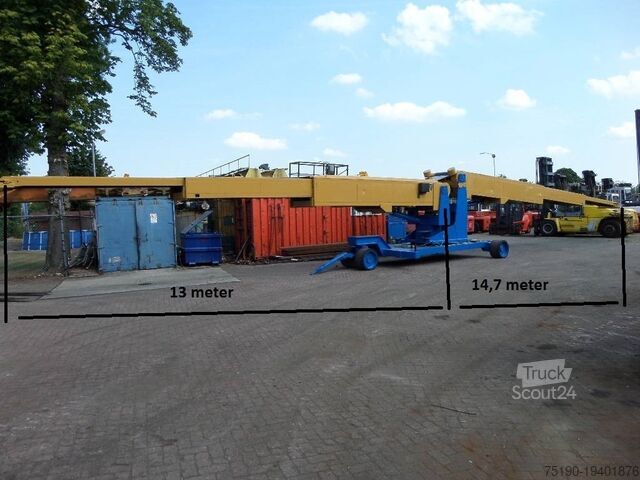 Laad- en losmachine  Interplan Telescoopstack 27 Meter