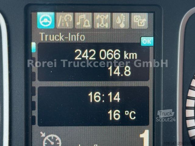 Dobozos teherautó MERCEDES-BENZ 1218L E6, Automatikgetriebe , Klima,LBW 1,5to