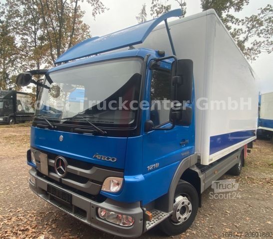 Camion caisson MERCEDES-BENZ 1218 Atego E5, Automatik,Blattfeder,LBW 1.5to