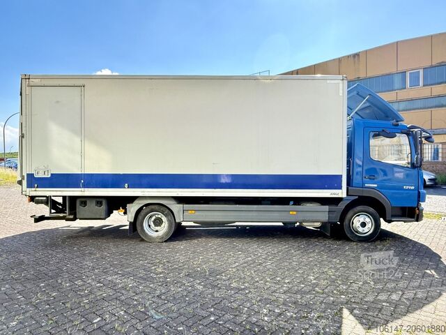 Autocarro con cassone MERCEDES-BENZ 1218 Atego E5, Automatik,Blattfeder,LBW 1.5to